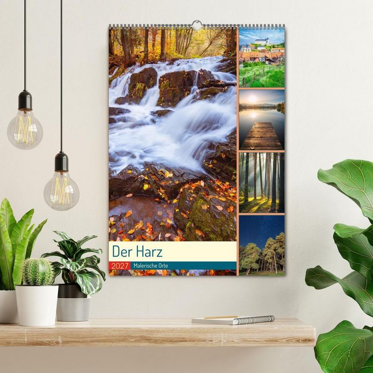 Produktbild: Der Harz - Malerische Orte (Wandkalender 2027 DIN A2 hoch), CALVENDO Monatskalender