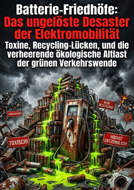 Produktbild: Batterie-Friedh&ouml;fe: Das ungel&ouml;ste Desaster der Elektromobilit&auml;t