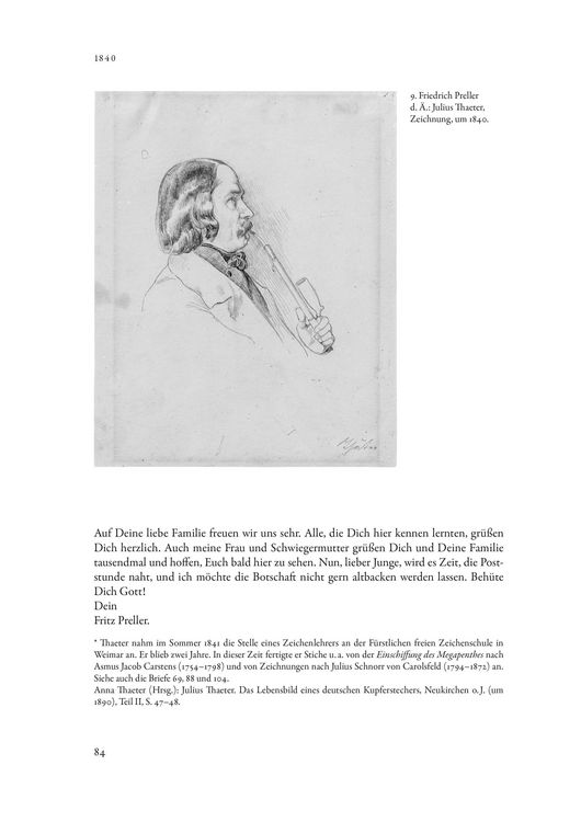 Produktbild: Briefedition Friedrich Preller d. &Auml;.
