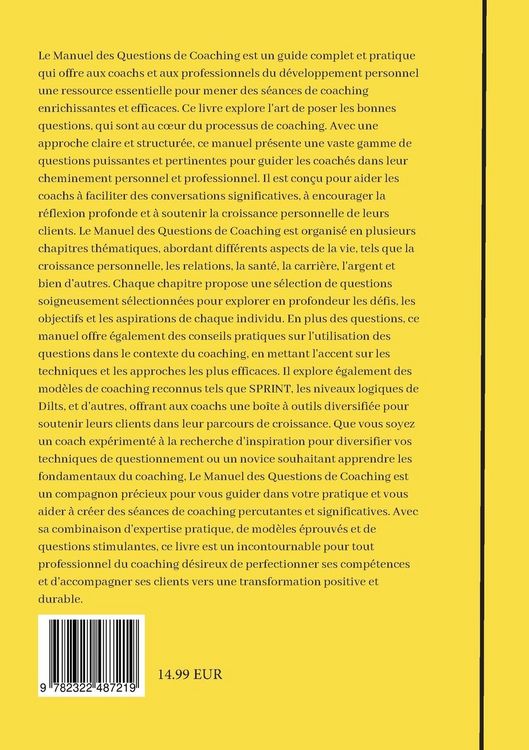 Produktbild: Le manuel des questions de coaching