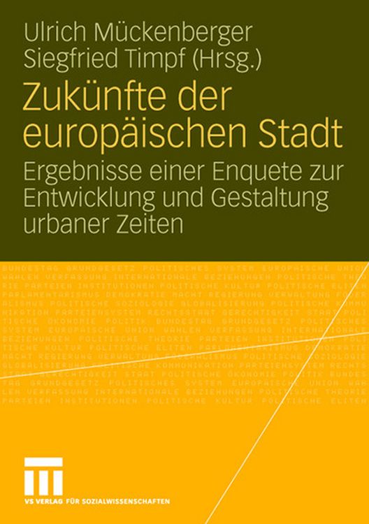 Produktbild: Zuk&uuml;nfte der europ&auml;ischen Stadt