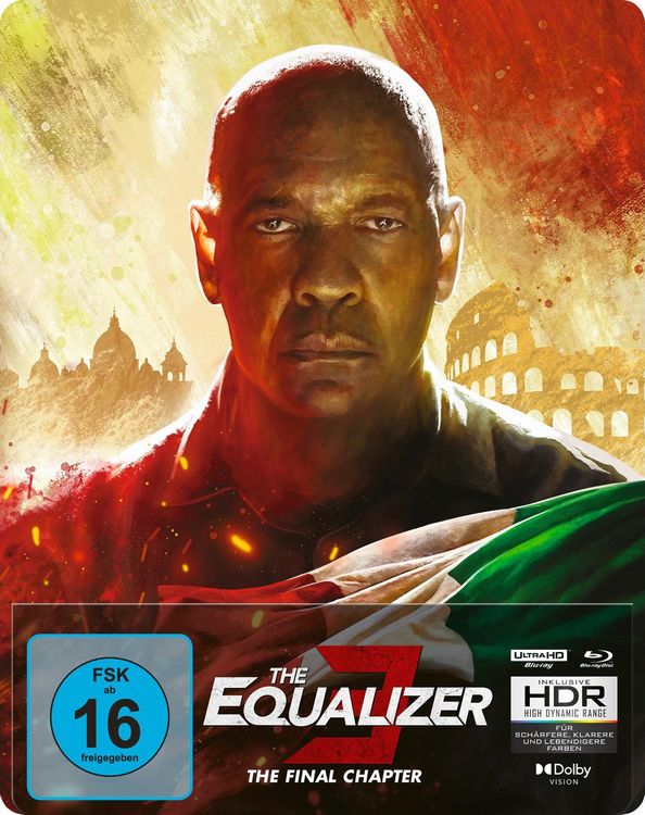 Produktbild: The Equalizer 3 - The Final Chapter - Steelbook A (4K-Ultra HD+Blu-ray)