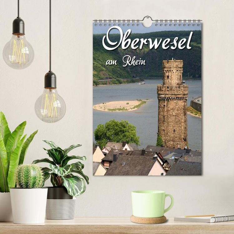 Produktbild: Oberwesel am Rhein (Wandkalender 2026 DIN A4 hoch), CALVENDO Monatskalender