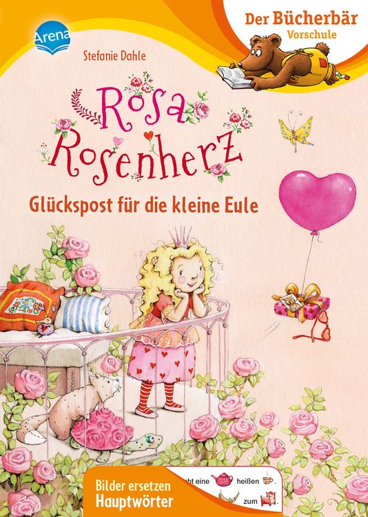 Produktbild: Rosa Rosenherz. Gl&uuml;ckspost f&uuml;r die kleine Eule