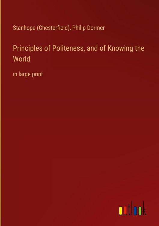 Produktbild: Principles of Politeness, and of Knowing the World