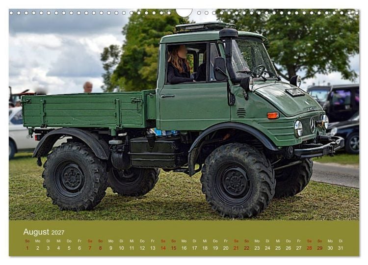Produktbild: Ein Mythos mit Stern - das Universalmotorger&auml;t (Wandkalender 2027 DIN A3 quer), CALVENDO Monatskalender