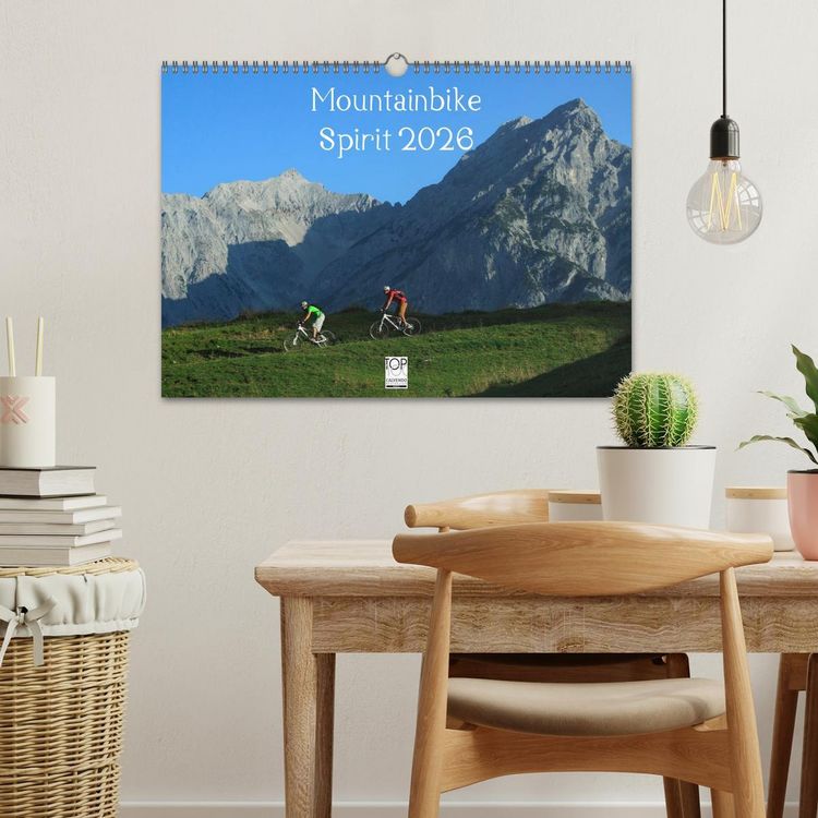 Produktbild: Mountainbike Spirit 2026 (Wandkalender 2026 DIN A3 quer), CALVENDO Monatskalender