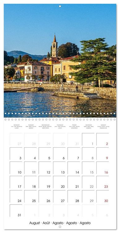 Produktbild: Lake Maggiore - Italian Dreams (Wall Calendar 2026 12 &times; 12 Inch) CALVENDO 12 Month Wall Calendar