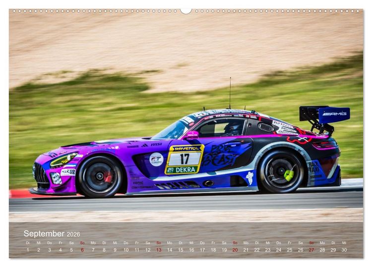 Produktbild: N&uuml;rburgring Langstreckenmeisterschaft (hochwertiger Premium Wandkalender 2026 DIN A2 quer), Kunstdruck in Hochglanz