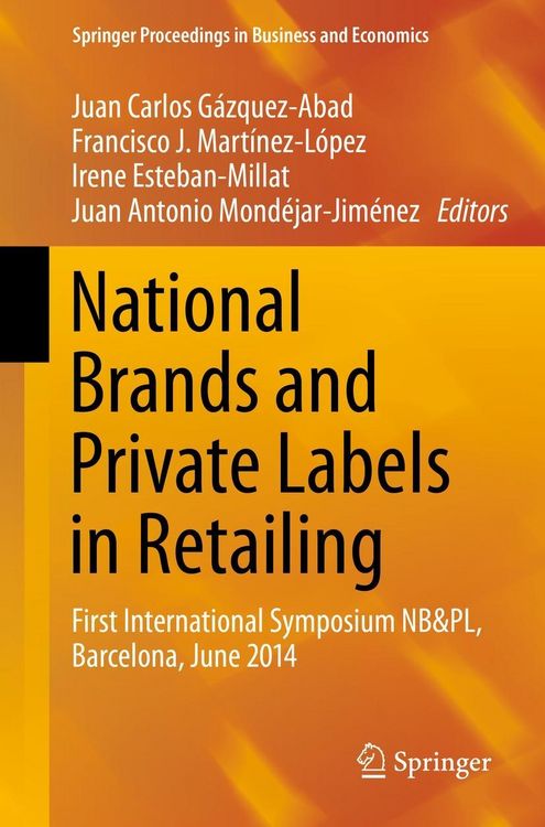 Produktbild: National Brands and Private Labels in Retailing