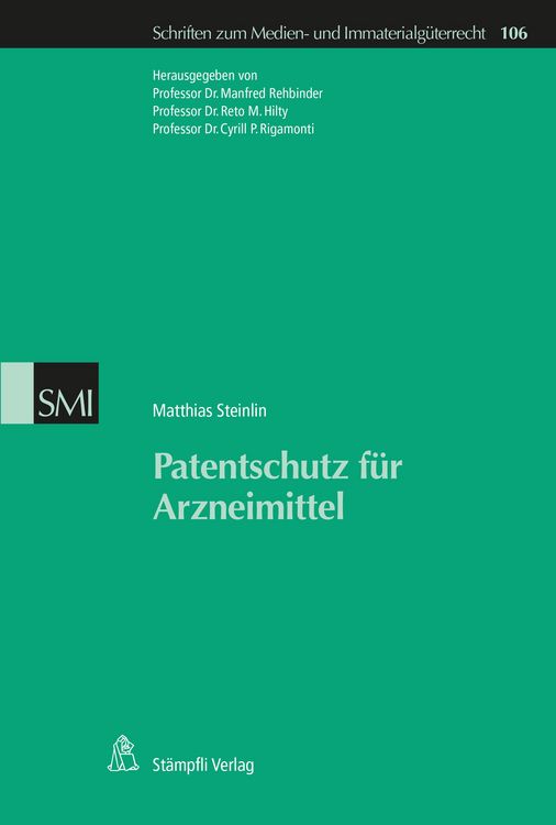 Produktbild: Patentschutz f&uuml;r Arzneimittel