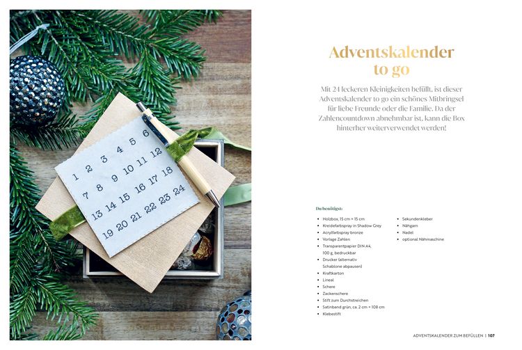 Produktbild: Kreative Vorfreude: Adventskalender und Kr&auml;nze f&uuml;r eine besinnliche Weihnachtszeit