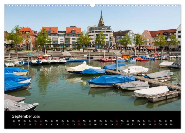 Produktbild: Kulturlandschaft Bodensee - Teil I (Wandkalender 2026 DIN A2 quer), CALVENDO Monatskalender