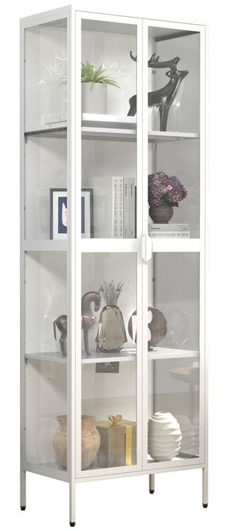Produktbild: Stahl Standvitrine Vitrine Schaukasten Floka XXL