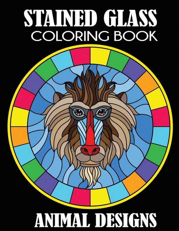 Produktbild: Stained Glass Coloring Book
