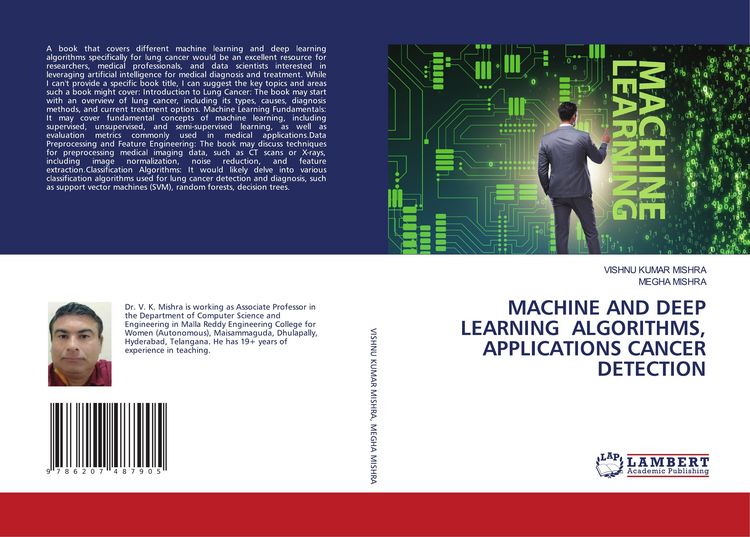 Produktbild: Machine and Deep Learning Algorithms, Applications Cancer Detection