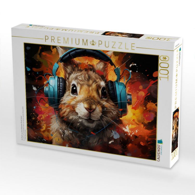 Produktbild: CALVENDO Puzzle Ein Motiv aus dem Kalender Musik Safari | 1000 Teile Lege-Gr&ouml;&szlig;e 64x48cm Foto-Puzzle f&uuml;r gl&uuml;ckliche Stunden