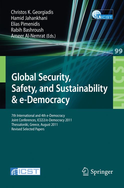 Produktbild: Global Security, Safety, and Sustainability