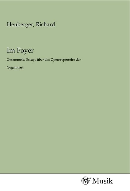 Produktbild: Im Foyer