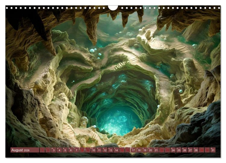 Produktbild: Die Kunst des Verirrens (Wandkalender 2026 DIN A3 quer), CALVENDO Monatskalender