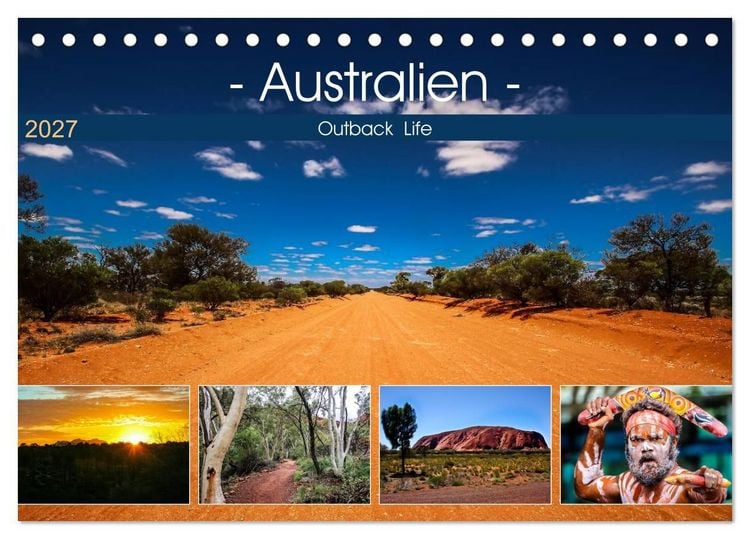 Produktbild: Outback Life - Australien (Tischkalender 2027 DIN A5 quer), CALVENDO Monatskalender