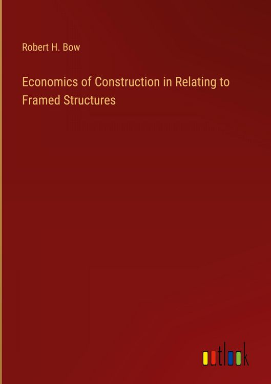 Produktbild: Economics of Construction in Relating to Framed Structures
