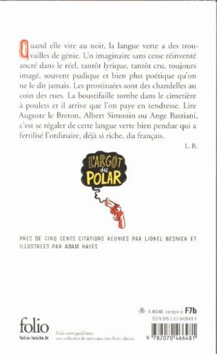Produktbild: L'argot du polar : cadavre exquis de la S&eacute;rie Noire