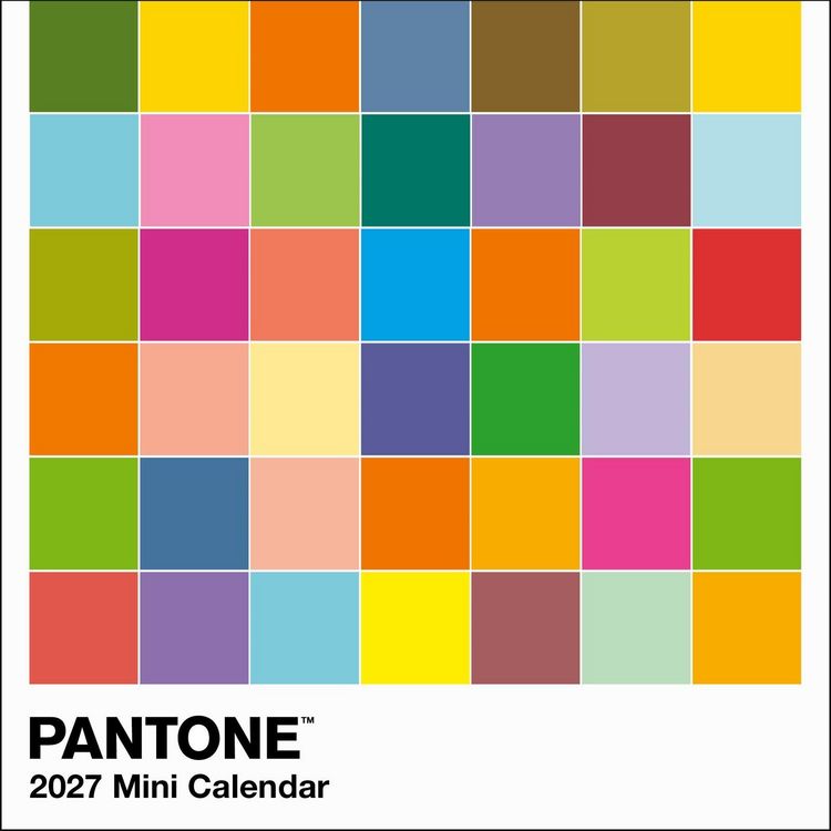 Produktbild: Pantone(tm) Mini Wall Calendar 2027