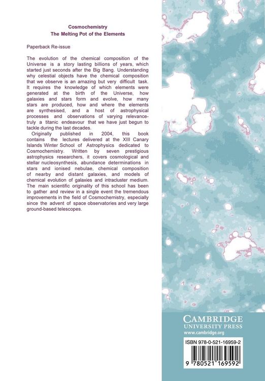 Produktbild: Cosmochemistry