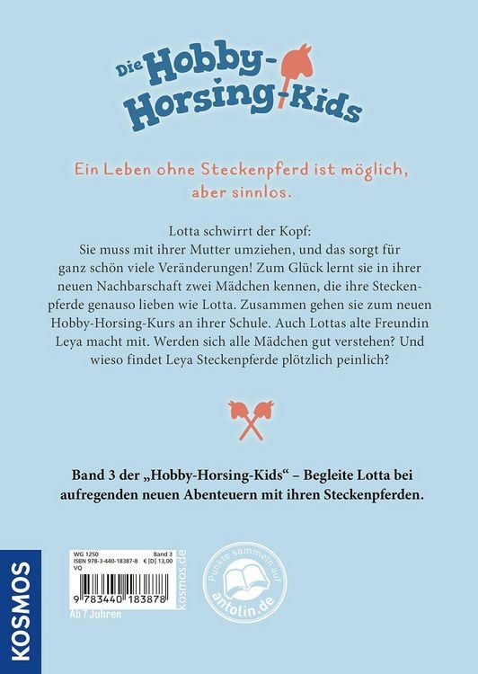 Produktbild: Die Hobby-Horsing-Kids, 3, Umzug, Freundinnen und andere &Uuml;berraschungen
