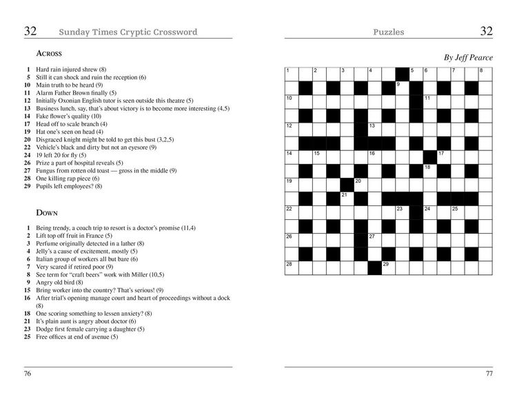 Produktbild: The Sunday Times Cryptic Crossword Book 4
