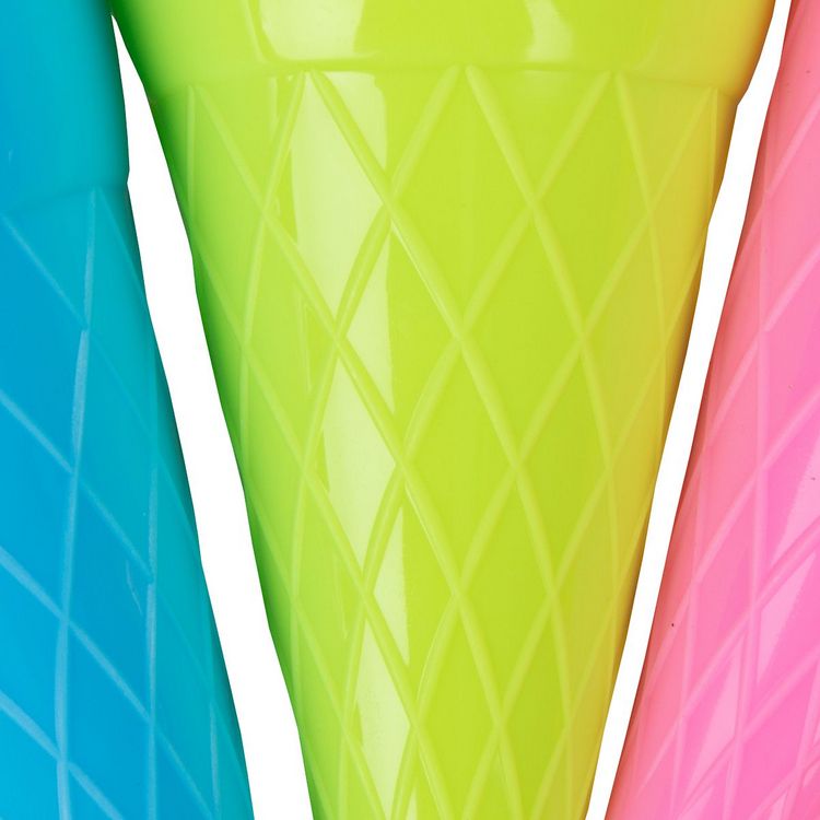 Produktbild: Idena Sandformen Set Eiscreme mit L&ouml;ffel mehrfarbig 6 Teile