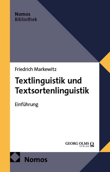 Produktbild: Textlinguistik und Textsortenlinguistik