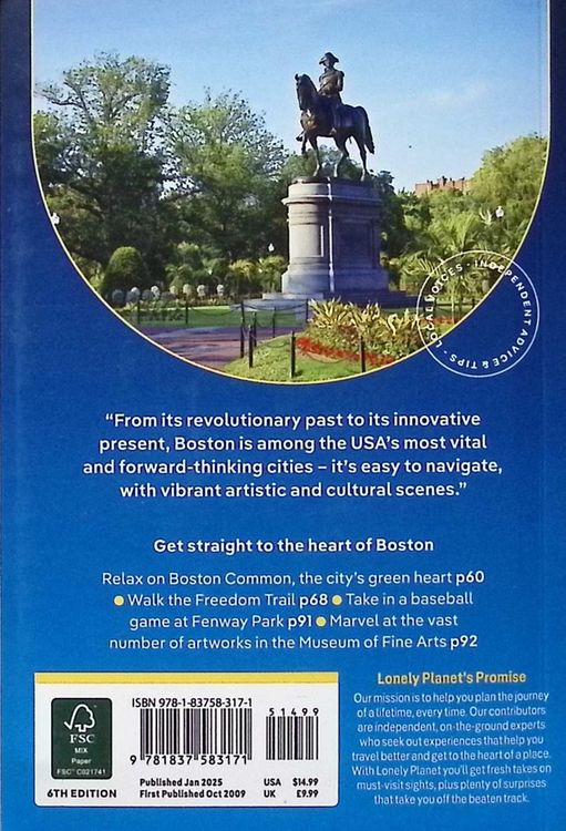 Produktbild: Lonely Planet Pocket Boston