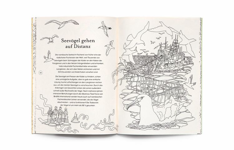 Produktbild: Die R&uuml;ckkehr der Wildnis. Ausmalbuch