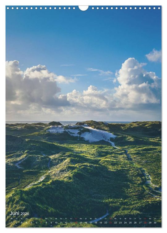 Produktbild: Farbenpracht Nordsee (Wandkalender 2026 DIN A3 hoch), CALVENDO Monatskalender
