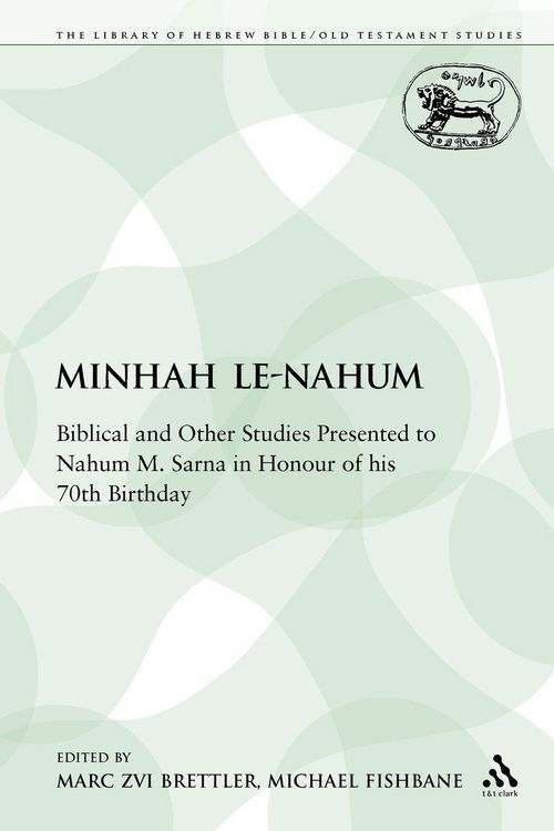 Produktbild: Minhah Le-Nahum