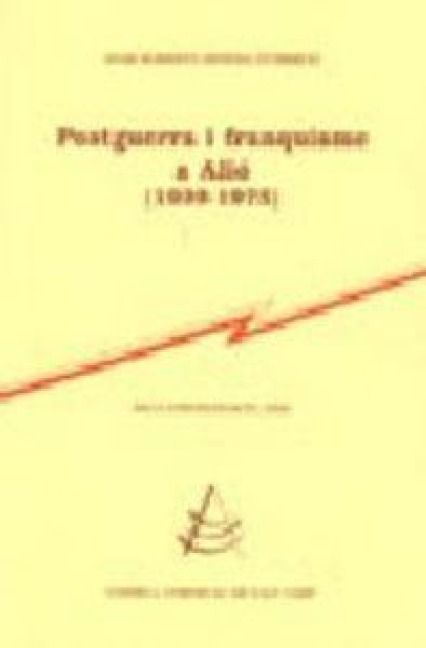 Produktbild: Postguerra i franquisme a Ali&oacute; (1939-1975)