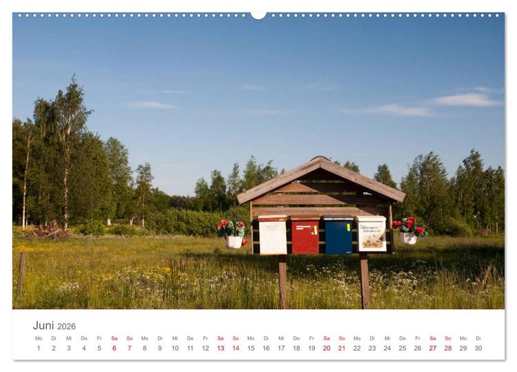 Produktbild: Nordisch gut - Schweden (Wandkalender 2026 DIN A2 quer), CALVENDO Monatskalender