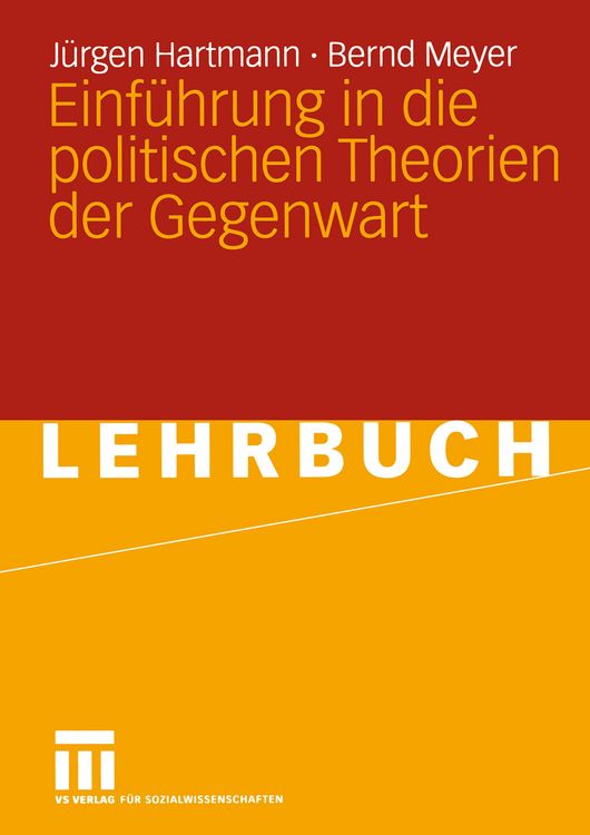 Produktbild: Einf&uuml;hrung in die politischen Theorien der Gegenwart