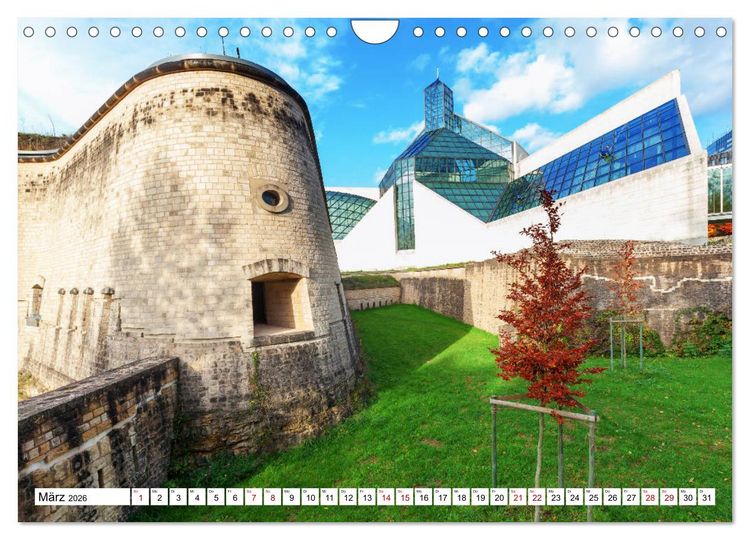 Produktbild: Architektonische Zeitspr&uuml;nge (Wandkalender 2026 DIN A4 quer), CALVENDO Monatskalender