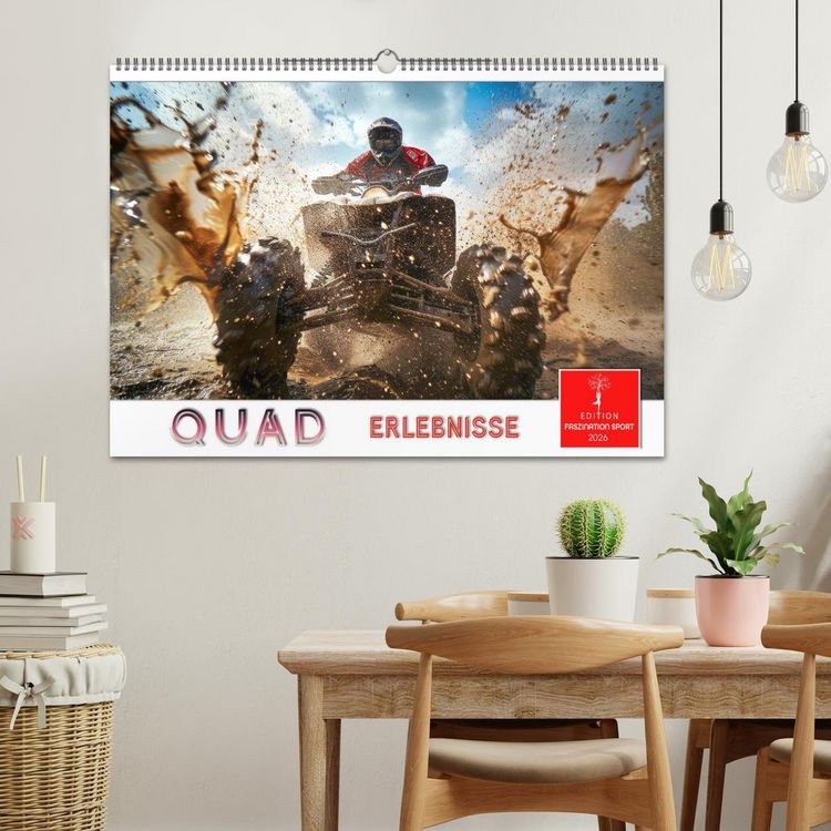 Produktbild: Quad Erlebnisse (Wandkalender 2026 DIN A2 quer), CALVENDO Monatskalender