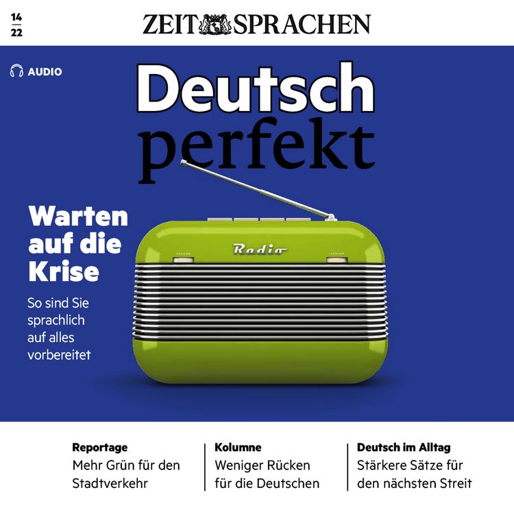 Produktbild: Deutsch lernen Audio - Warten auf die Krise