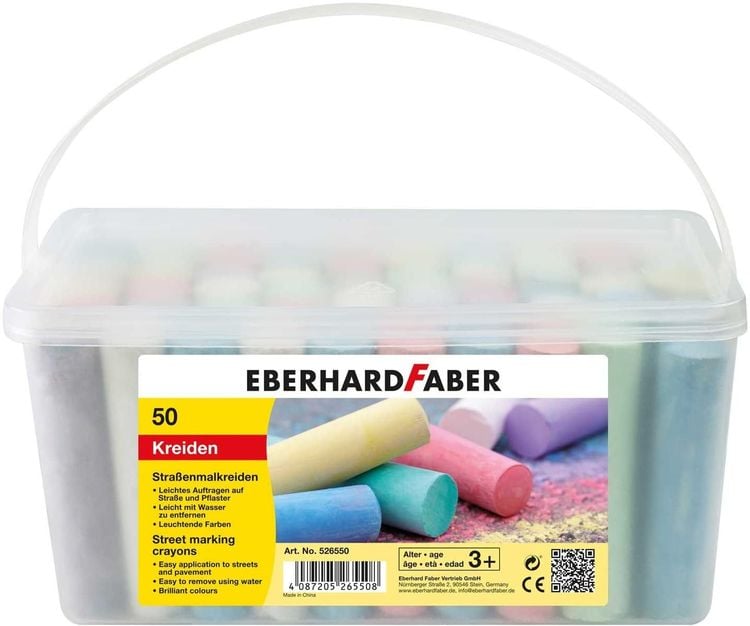 Bild vom Artikel Eberhard Faber 526550 - Straßenmalkreide, 50er Eimer vom Autor 