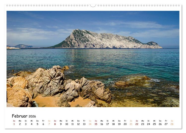 Produktbild: Sardinien ... wenn eine Reise die Seele ber&uuml;hrt (hochwertiger Premium Wandkalender 2026 DIN A2 quer), Kunstdruck in Hochglanz