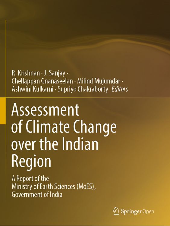 Produktbild: Assessment of Climate Change over the Indian Region