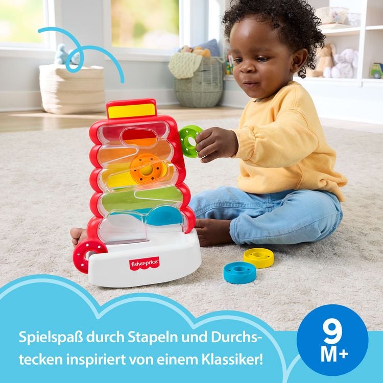 Produktbild: Fisher-Price Rutschspa&szlig; Farbring Pyramide