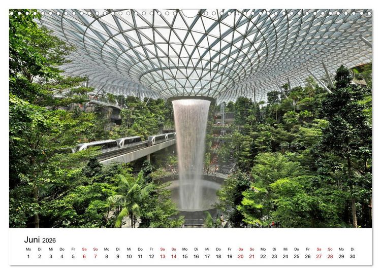 Produktbild: Singapur - Perle S&uuml;dostasiens (Wandkalender 2026 DIN A3 quer), CALVENDO Monatskalender