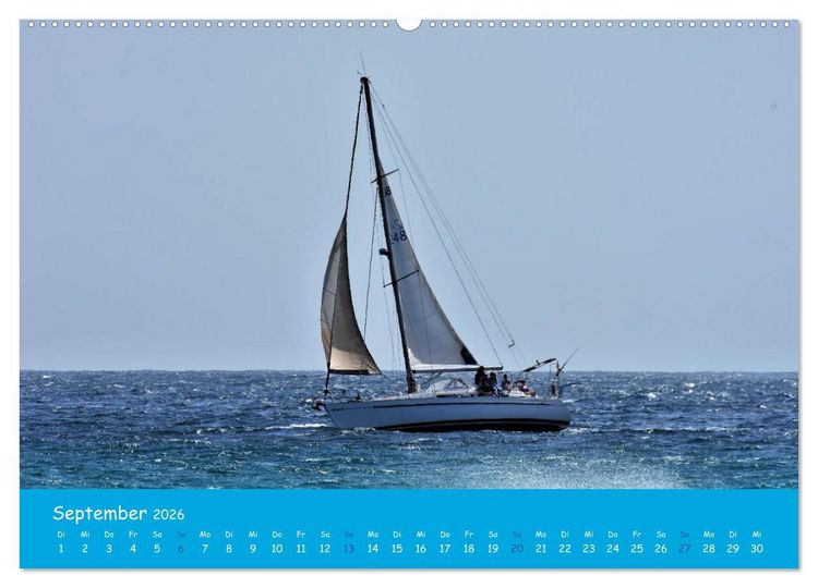 Produktbild: Cabo verde Inselgefl&uuml;ster - Ilha do Sal (hochwertiger Premium Wandkalender 2026 DIN A2 quer), Kunstdruck in Hochglanz
