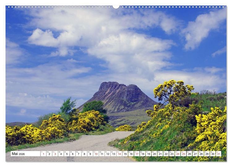 Produktbild: Schottland - Der Norden Gro&szlig;britanniens (Wandkalender 2026 DIN A2 quer), CALVENDO Monatskalender